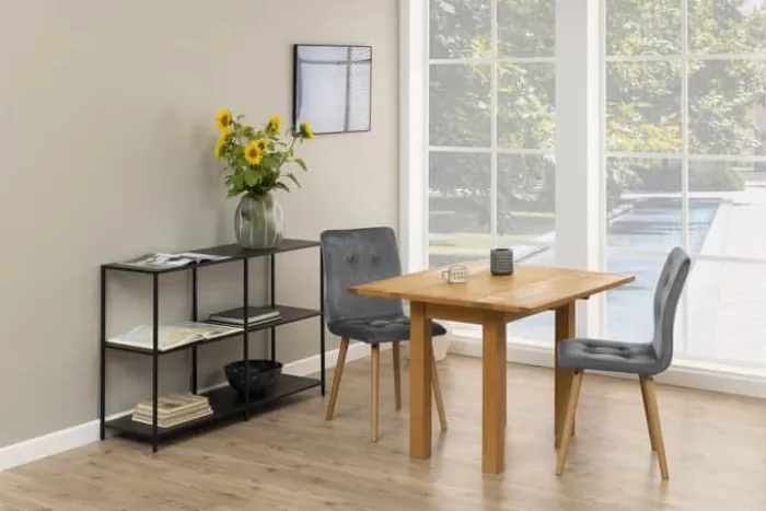 CASA Living Kenley Spisebord B 90 x H 75 x L 100 cm - Egetræ