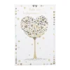 CASA Living Kort - Guldbryllup H 17 x B 11,5 cm - Papir - Guldfarvet