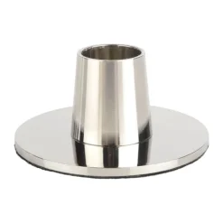 CASA Living Kronelysestage H 3,4 cm - Metal - Sølvfarvet