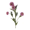 CASA Living Kunstig blomst - Krysantemum H 69 cm - Polyester - Lilla