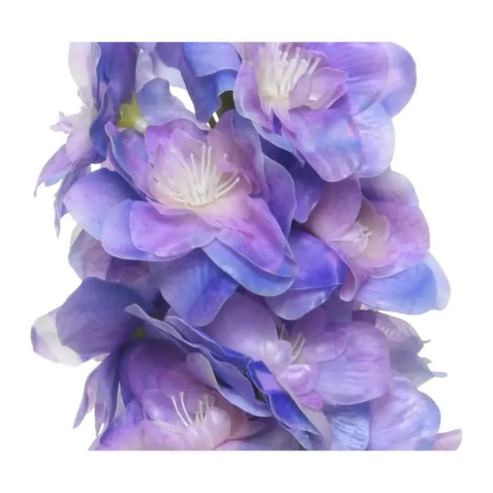 CASA Living Kunstig Blomst - Ridderspore H 81 cm - Polyester - Lilla