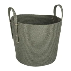CASA Living Kurv Ø 33 x H 28 cm - Polyethylen - Grøn