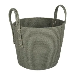 CASA Living Kurv Ø 28 x H 25 cm - Polyethylen - Grøn