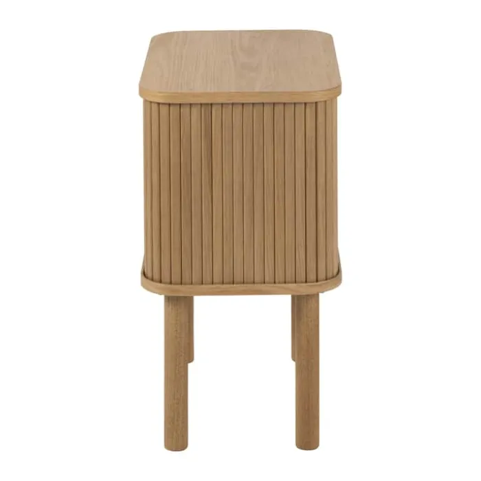CASA Living Langley Natbord H 60 x B 45 x L 30 cm - Egetræ - Natur