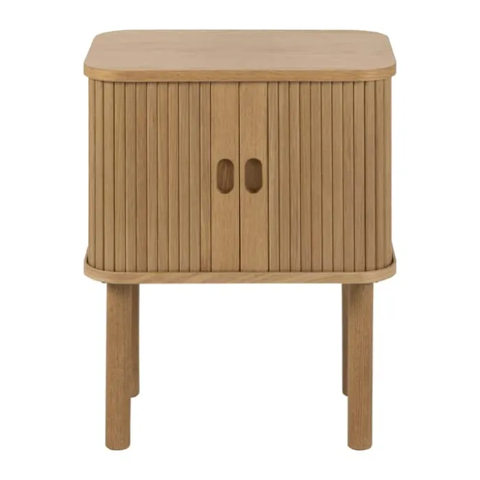 CASA Living Langley Natbord H 60 x B 45 x L 30 cm - Egetræ - Natur