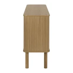 CASA Living Langley Skænk H 80 x B 160 x B 40 cm - Egetræ - Natur