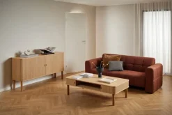 CASA Living Langley Skænk H 80 x B 160 x B 40 cm - Egetræ - Natur