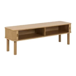 CASA Living Langley TV bord H 45 x B 40 x L 140 cm - Egetræ - Natur