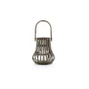 CASA Living Lanterne Ø 28 x H 30 cm - Rattan/træ - Brun