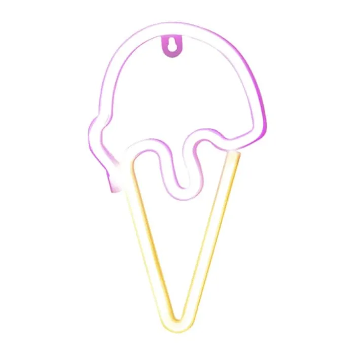 CASA Living LED Neon skilt H 26,5 x B 15,3 cm - Plast - Multifarvet