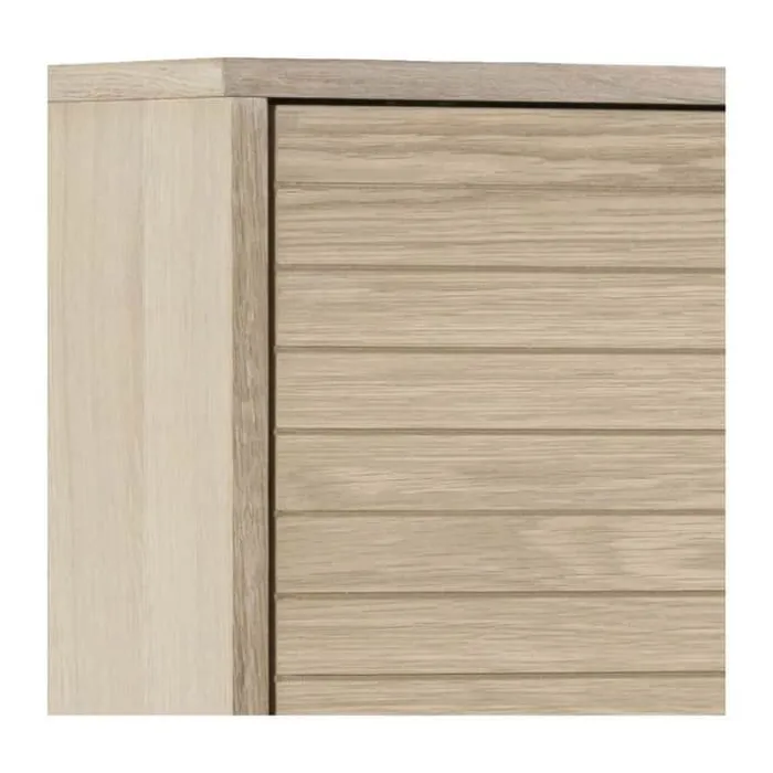 CASA Living Linley Skab H 150 x B 40 x L 90,8 cm - Egetræsfinér - Natur