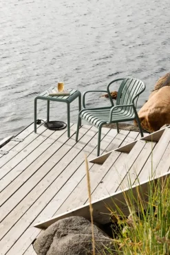 CASA Living Loungestol H 75 x B 67 x L 69 cm - Plastik - Grøn