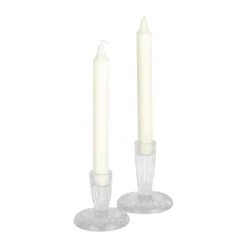 CASA Living Lysestage H 9,5 cm - Glas - Klar