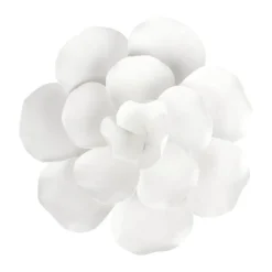 CASA Living Metal Blomst Ø 29 cm - Metal - Hvid