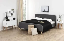 CASA Living Mitra Natbord H 61,5 x B 40 x D 30 cm - Egetræ/mdf - Hvid/natur