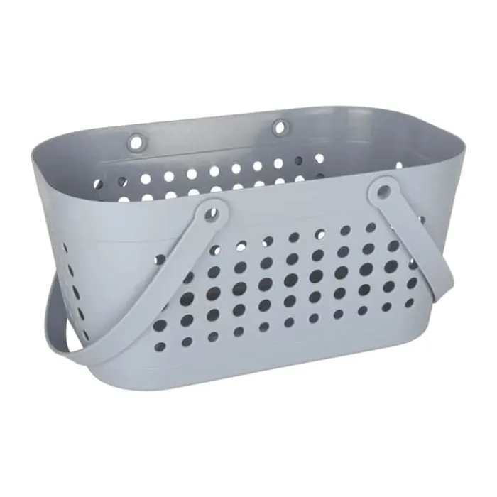 CASA Living Opbevaringskurv B 42 x L 26,5 cm - Plastik - Lyseblå