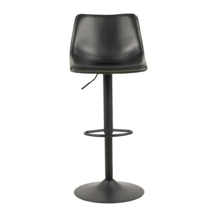 CASA Living Oregon Barstol H 110 x 47 x 51 cm - Metal/kunstlæder