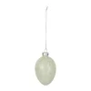 CASA Living Påskeophæng H 7 cm - Glas - Lysegrøn