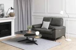 CASA Living Rana 2-Personers Lænestol H 103 x B 99 x L 158 cm - Stof/stol - Grå