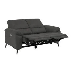CASA Living Rana 2-Personers Lænestol H 103 x B 99 x L 158 cm - Stof/stol - Grå