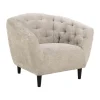 CASA Living Ria Lænestol H 78 x B 97 x D 84 cm - Juto stof - Beige