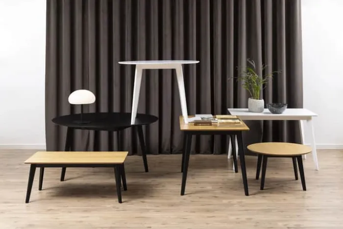 CASA Living Roxby Spisebord Ø 140 x H 76 cm - Gummitræ - Sort