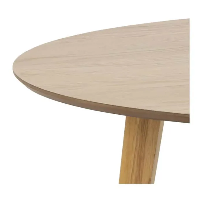 CASA Living Roxby Spisebord Ø 140 x H 76 cm - Gummitræ - Natur