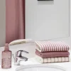 CASA Living Sæbedispenser m. facetslibning H 19 cm - Glas - Rosa