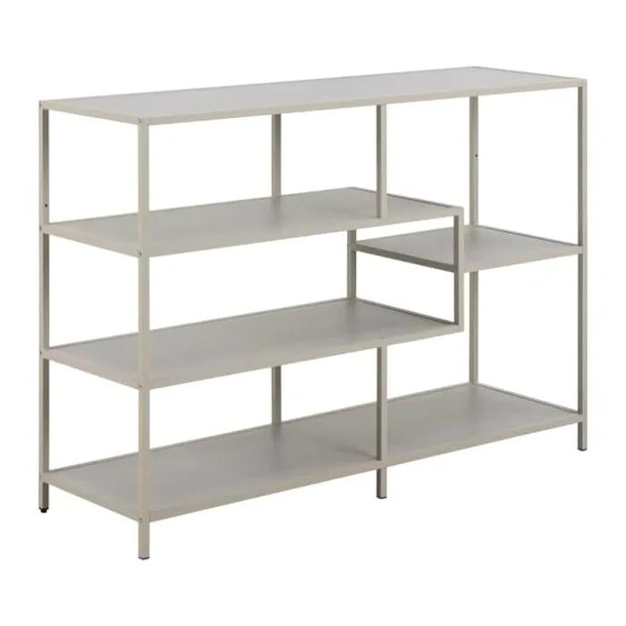 CASA Living Seaford Reol H 78 x B 114 x L 35 cm - Stål/melamin