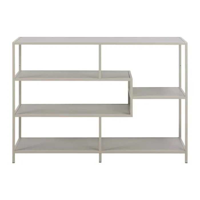 CASA Living Seaford Reol H 78 x B 114 x L 35 cm - Stål/melamin