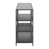 CASA Living Seaford Reol H 78 x B 114 x D 35 cm - Melamin/metal/mdf - Sort