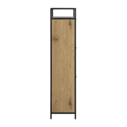 CASA Living Seaford Skoskab H 129 x B 30 x L 56 cm - Stål - Natur