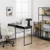 CASA Living Seaford Skrivebord H 75 x B 110 x D 45 cm - Metal - Sort ask/sort