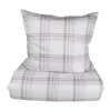 CASA Living Sengetøj B 140 x L 220 cm - Økologisk Bomuld - Lavendel