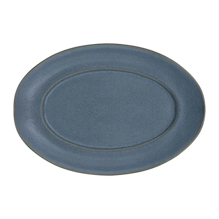 CASA Living Sofia Fad B 21 x L 31 cm - Stentøj - Blå