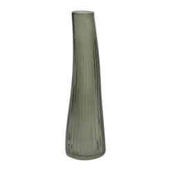 CASA Living Solitær Vase H 22 cm - Glas - Grøn