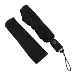 CASA Living Taskeparaply Ø 58 cm - Polyester - Sort
