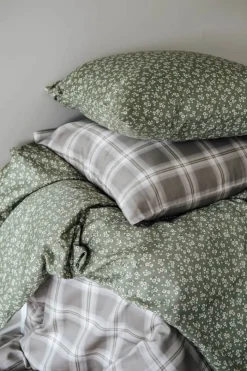 CASA Living Tern Sengetøj B 140 x L 200 cm - Bomuld - Jord
