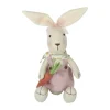 CASA Living Tøjkanin - Pige H 30 cm - Polyester - Beige/rosa