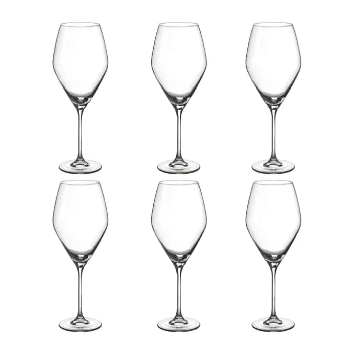 CASA Living Toscana Rødvinsglas - 6 stk. 59 cl - Glas - Klar