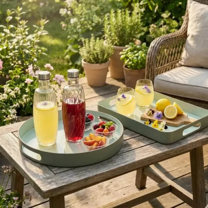 CASA Living Vandflaske 1,2 liter - Glas