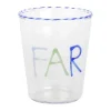 CASA Living Vandglas - Far 40 cl - Borosilikatglas - Blå