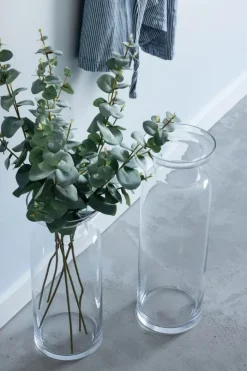 CASA Living Vase H 37 cm - Glas - Klar