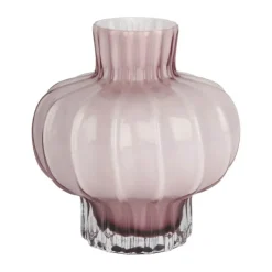 CASA Living Vase H 22 cm - Glas - Rosa