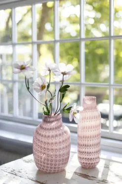 CASA Living Vase H 27 cm - Mundblæst glas - Rosa