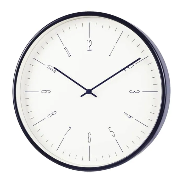CASA Living Vægur Ø 25 cm - Aluminium - Blå