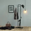 CASA Living Vinson Stumtjener H 165 x B 56 x D 28 cm - Metal - Sort