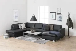 CASA Living Vinson Stumtjener H 181 x B 50 x D 50 cm - Metal - Sort