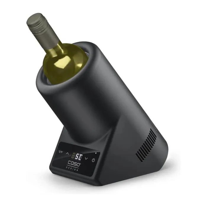Caso VinoCase Vinkøler H 26 x B 14 cm - Plastik - Sort