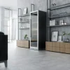 Caso WineChef Pro Vinkøleskab H 163 x B 59,5 x L 69 cm - 126 flasker - Sølvfarvet
